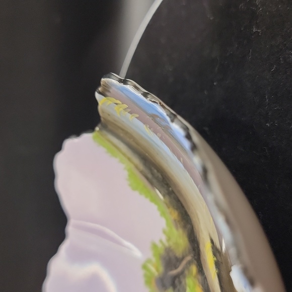 Noritake Hand Painted Swan Scene Plate - Picture 11 of 12